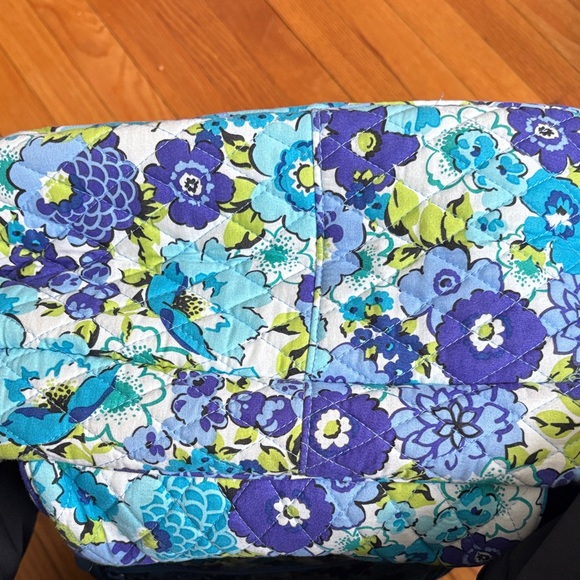 Vera Bradley Blue Floral Backpack - Picture 6 of 6